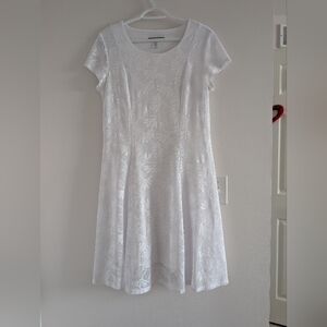 3/$30 White Lace Mini Dress